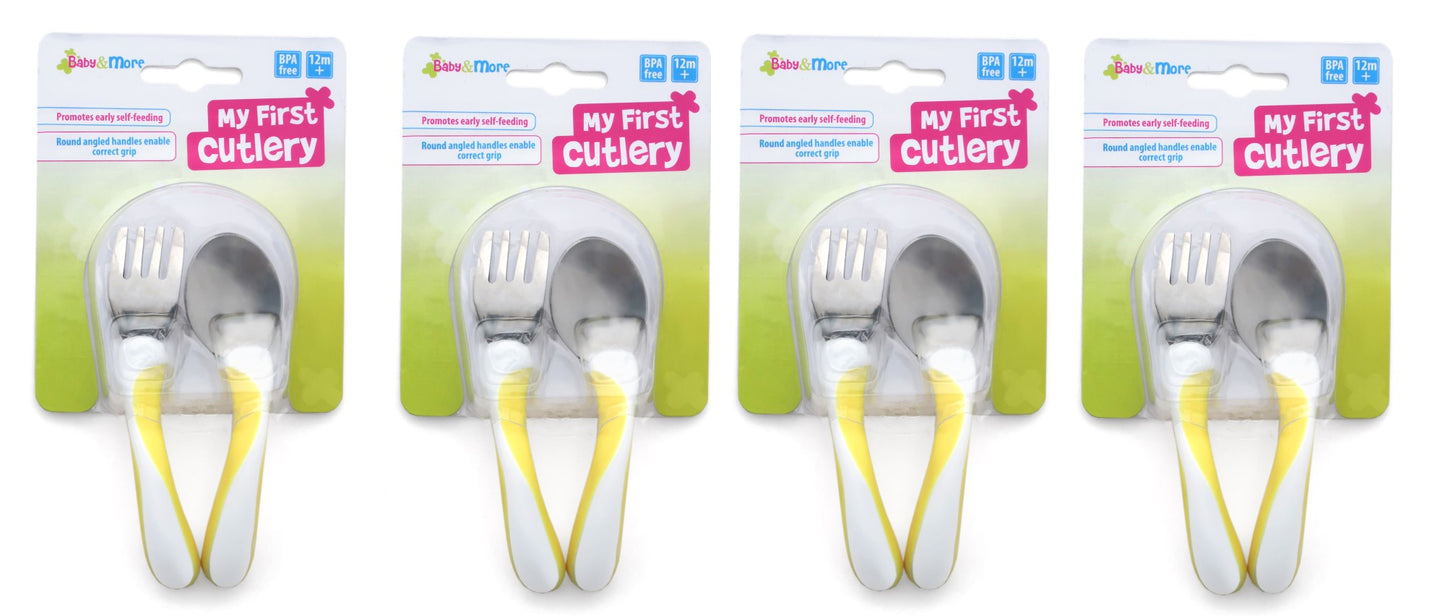 My First Cutlery Set - Fork & Spoon