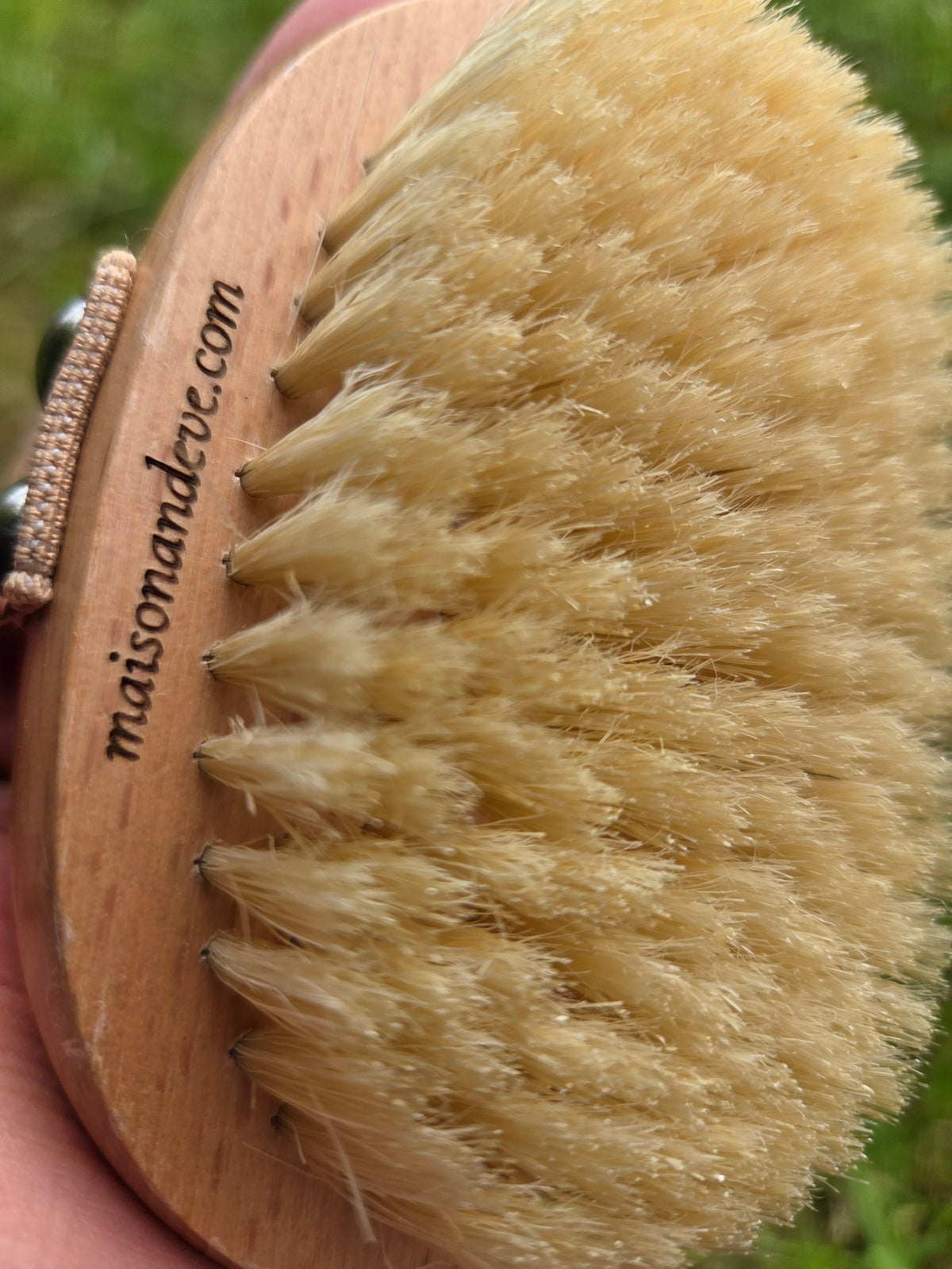 Gentle Flow Dry Brush | Natural Wooden Body Brush for Smooth Skin | Maison Andeve