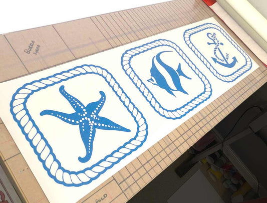 Nautical Seaside Wall Stickers