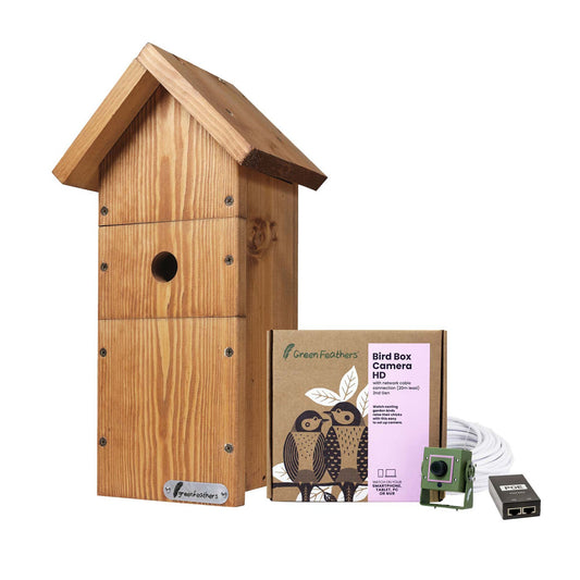 4MP 25fps Wired Network Bird Box HD Camera Starter Pack (2nd Gen)