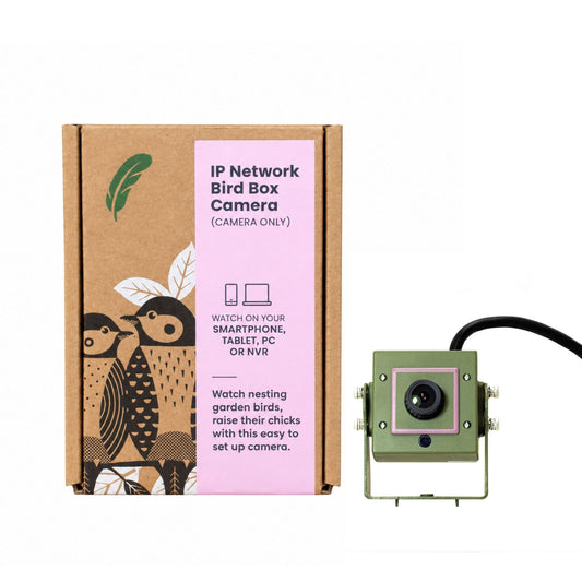 4MP Wired Network Camera for Birdbox & Wildlife Habitats (25fps) PoE Version