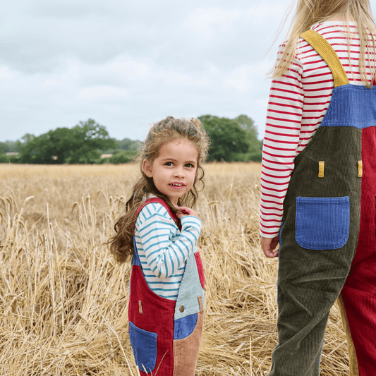 Nordic Blue Breton Stripe Top