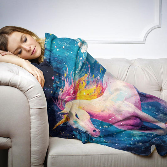 Twilight Unicorn Glow Blanket