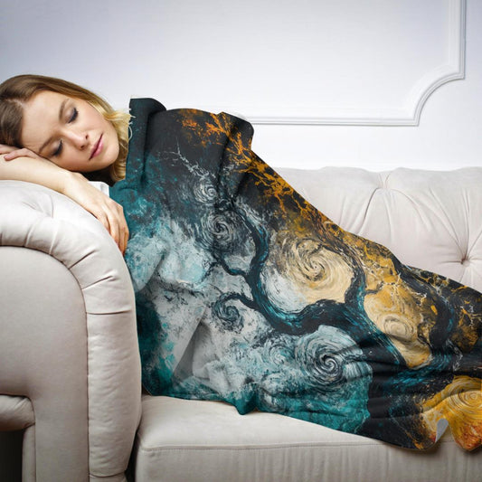 Entwined Tree Blanket