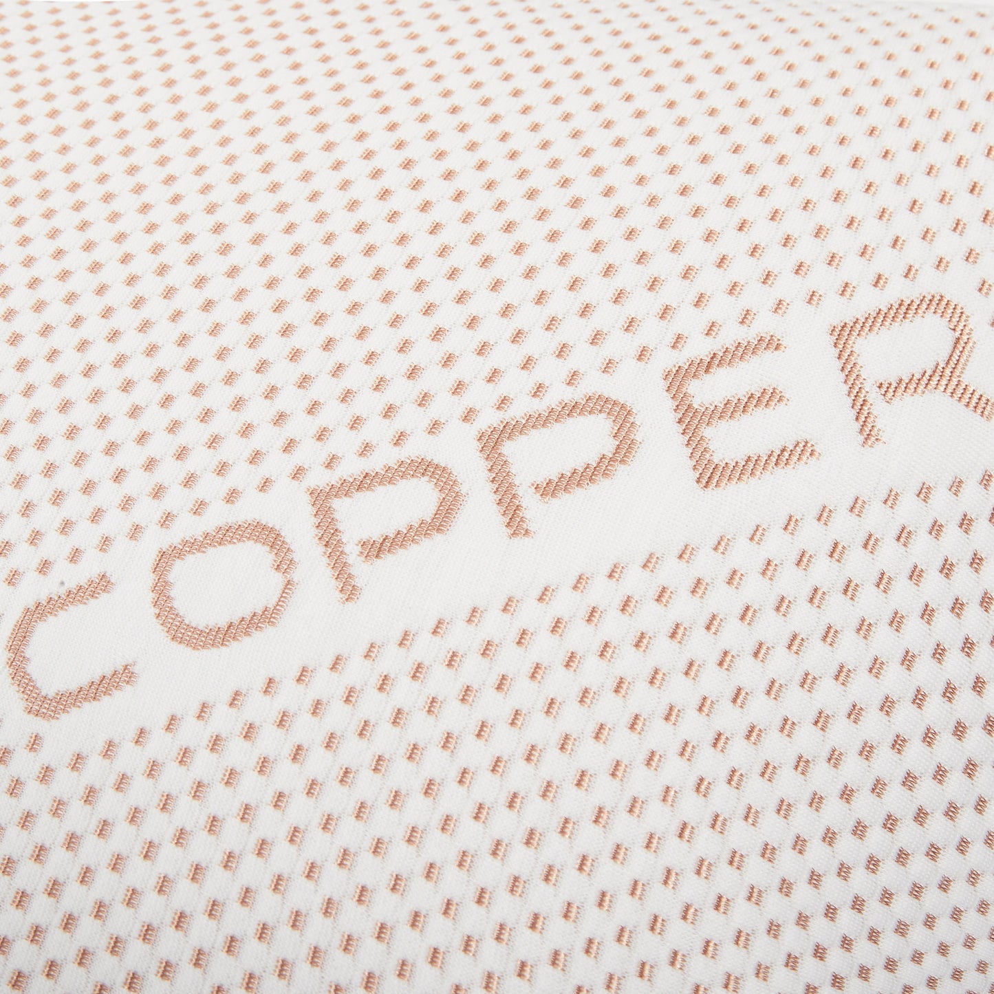 OLIVIA ROCCO Copper Infused Memory Foam Pillow For Skin Health Hypoallergenic Premium Fibre Filling Luxury Comfort With Copper Fabric Cover