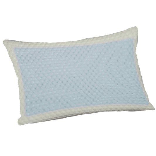 Cooling Gel Memory Foam Pillow Breathable Luxury Premium Fibre Filling for Superior Comfort and Support by OLIVIA ROCCO