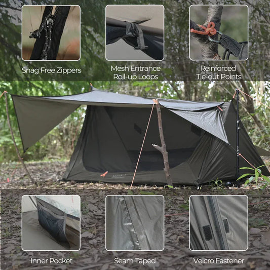 Onewind Outdoors Ultralight SoloVent Bivy Tent (2026 Version)