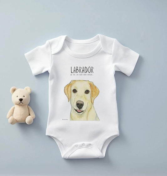 Tiny Tums & Big Crumbs – The Yellow Labrador Bodysuit