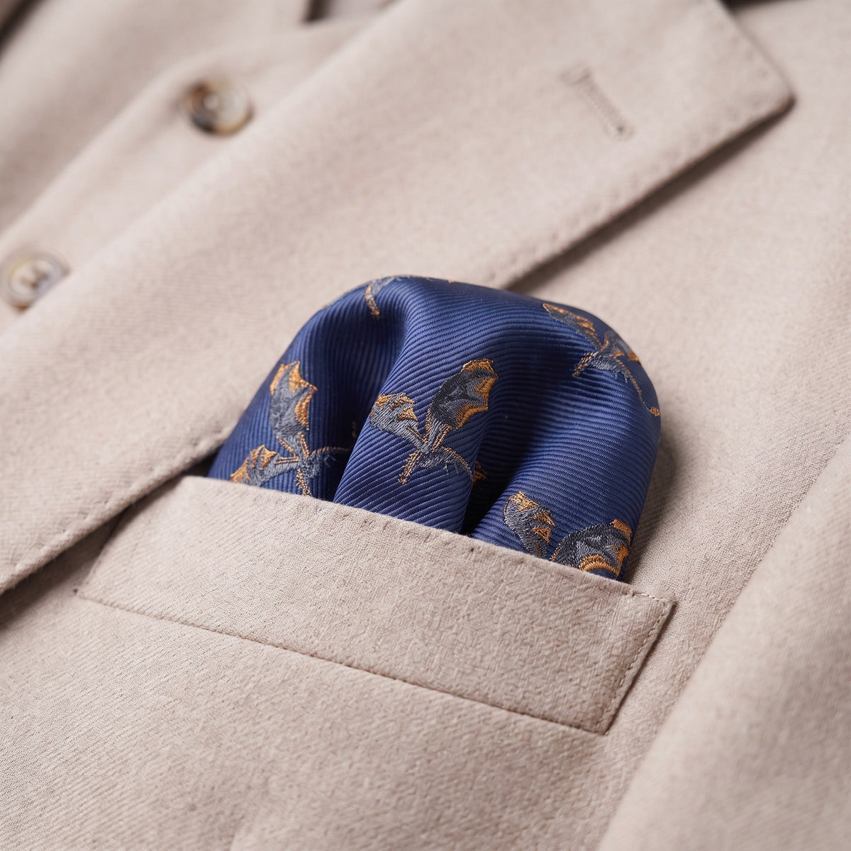 Dragon Pocket Square