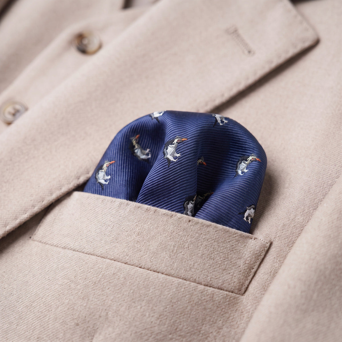 Penguin Pocket Square
