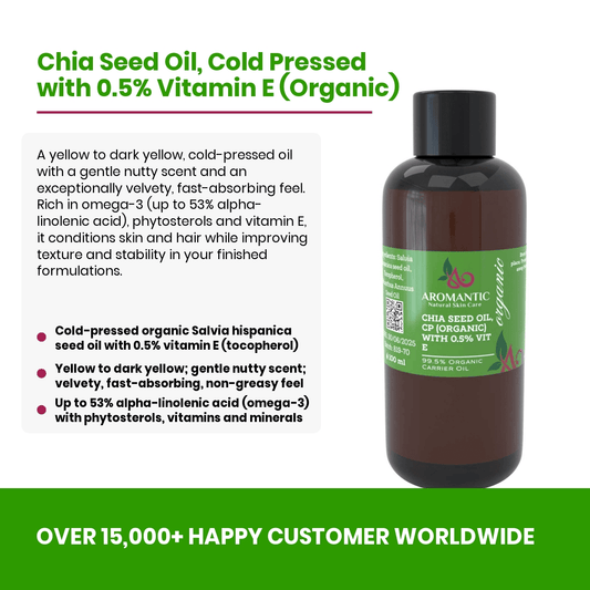 Organic Chia Seed Oil