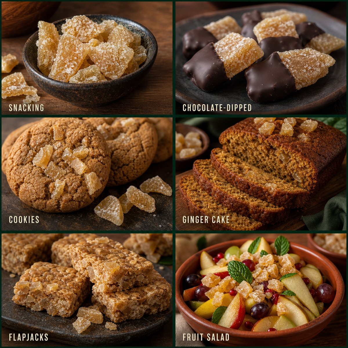 Organic Crystallised Ginger