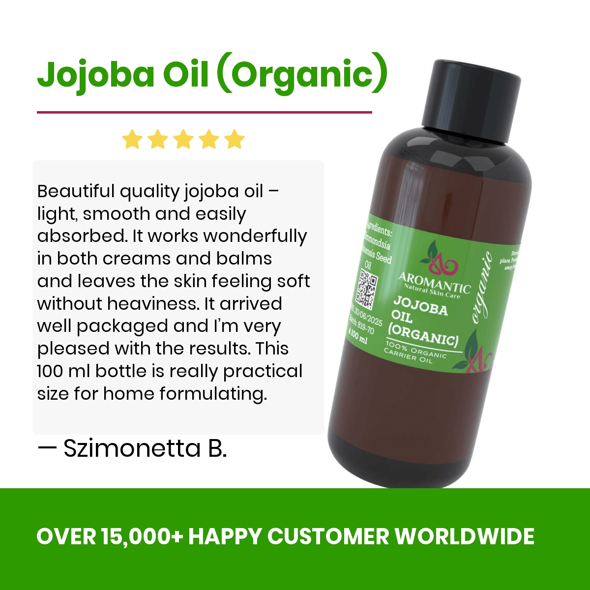 Organic Jojoba Oil