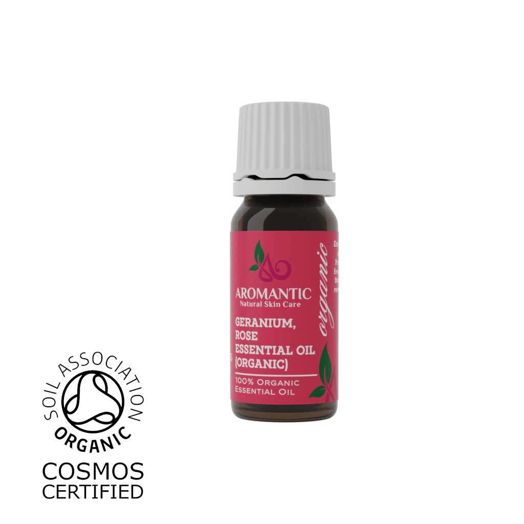 Organic Rose Geranium Essential Oil