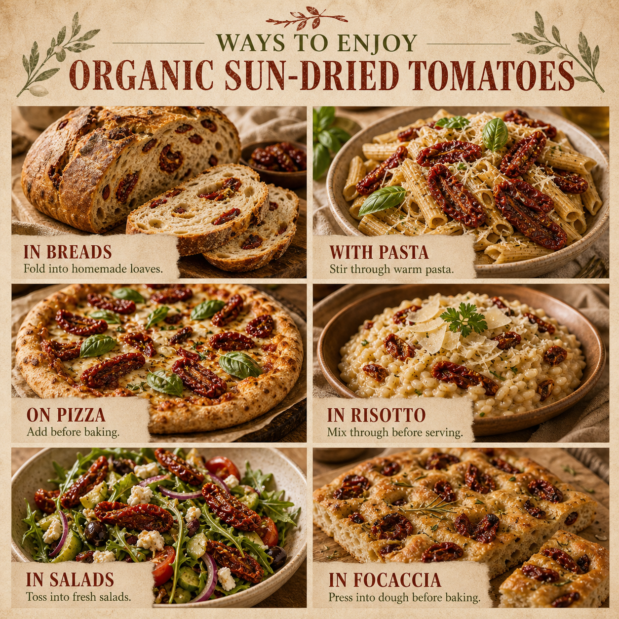 Organic Sun-Dried Tomatoes