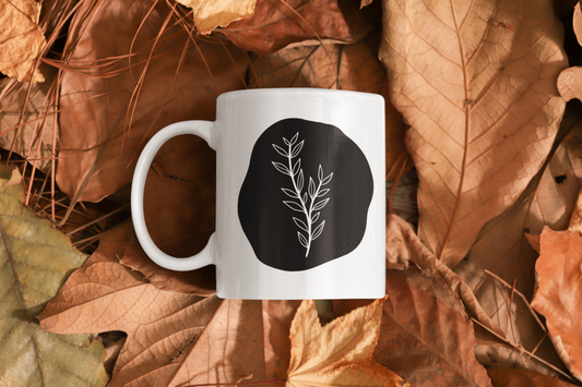 Boho Leaves Boho Mug