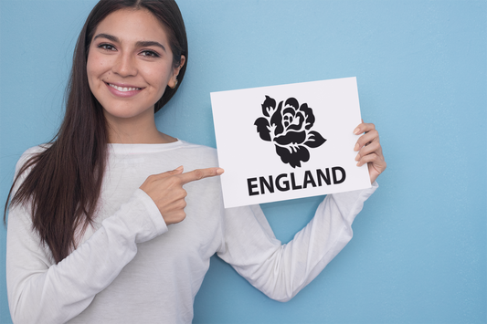 Roase Of England Sticker