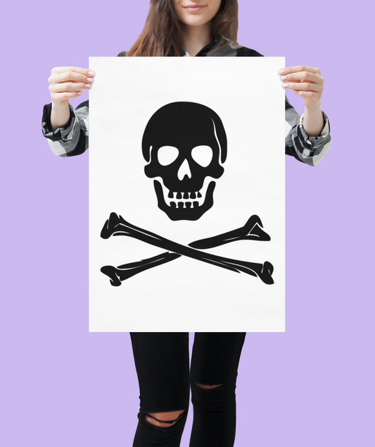 Skull And Crossbones Sticker
