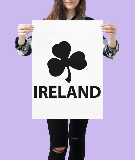 Shamrock Ireland Sticker