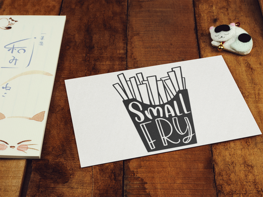 Small Fry Baby Sticker