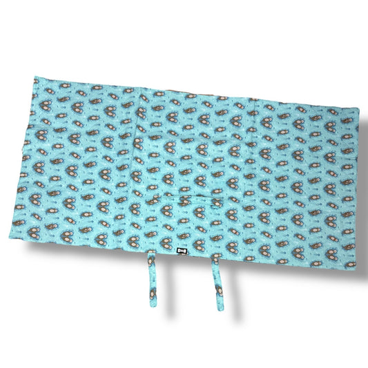 Otterly Lovely Dog Settle Mat - The Perfect Travel Mat for Your Dog! 🦦💙