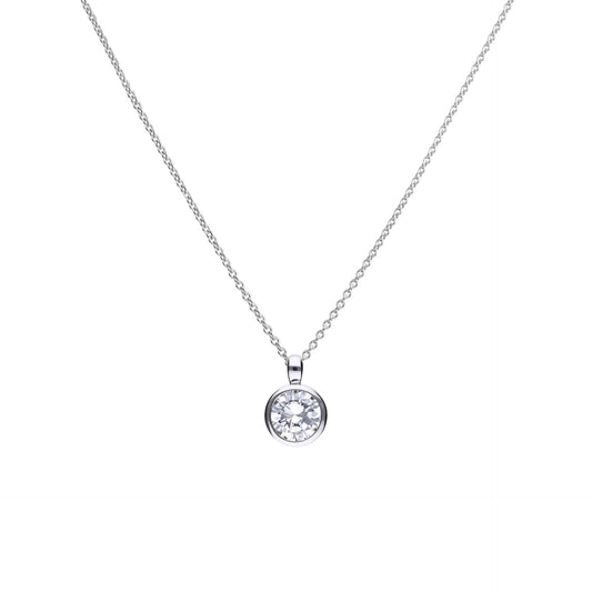 Diamonfire Bezel Set Carat Pendant