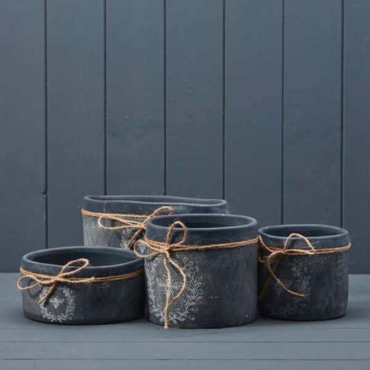 Black Bee Pot TD14cm H12.7cm