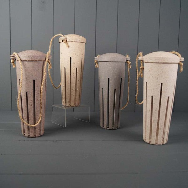 Earthy Peanut Feeder - Coffee