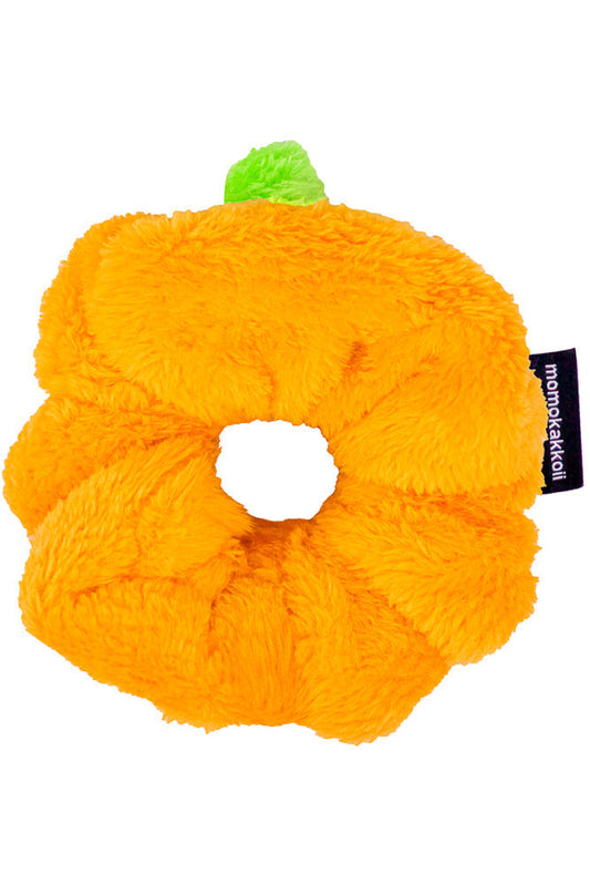 Jack-o'-Lantern Handmade Scrunchie