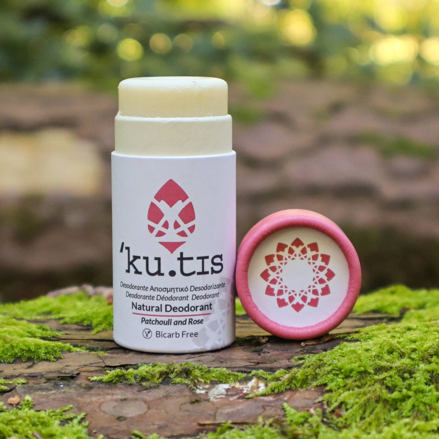 Patchouli and Rose Bicarb Free Deodorant for Sensitive Skin