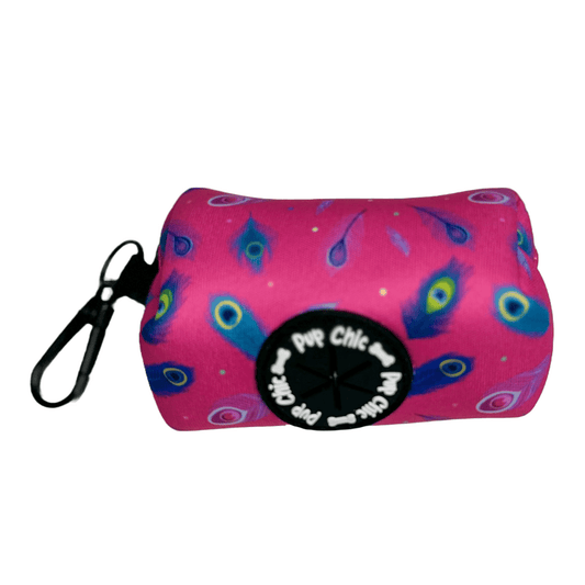 Peacock Power Poo Bag Holder