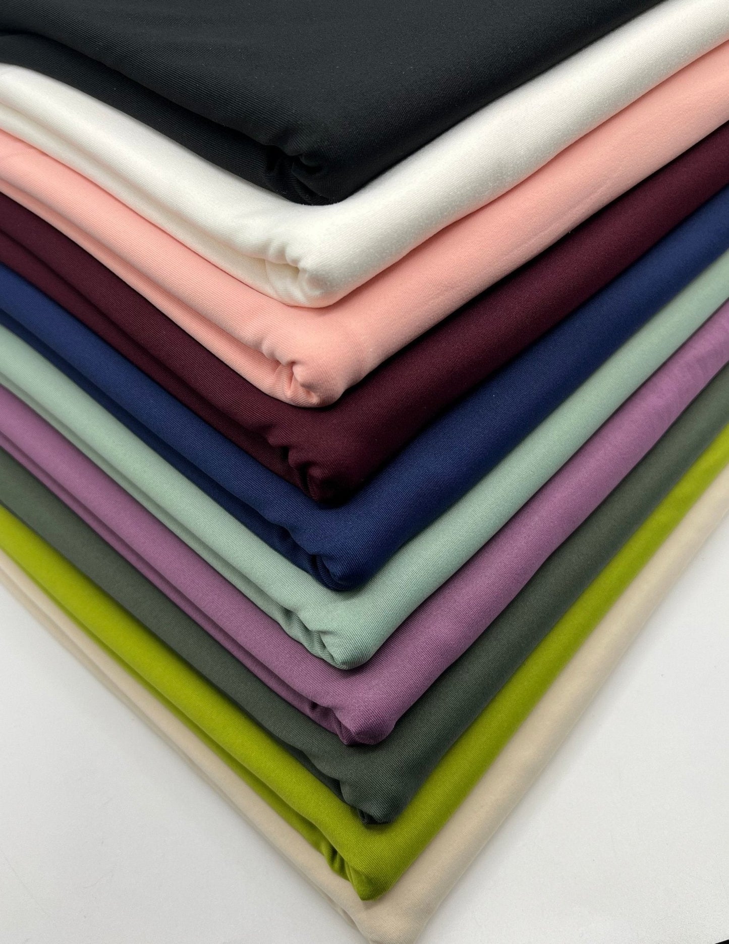 Brown Stretch Jersey 220GSM 4 Way Stretch Fabric
