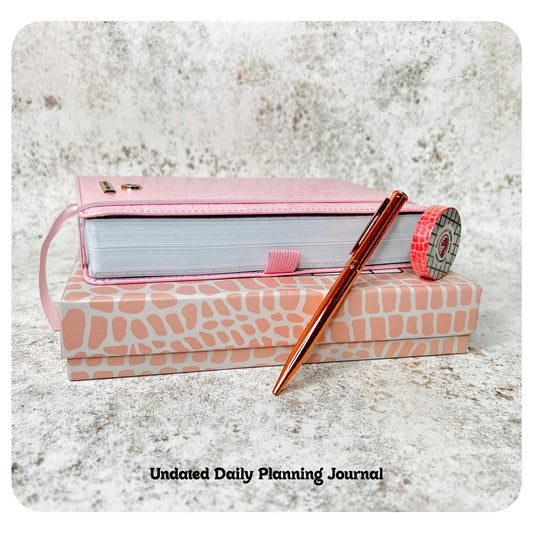Pink Croc - Planning Journal