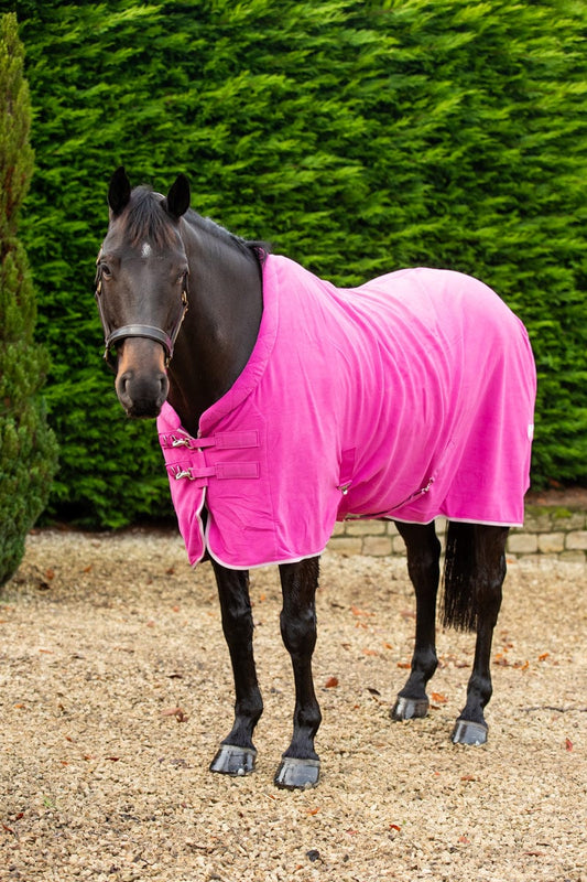 Fleece Horse Rug - Mulberry