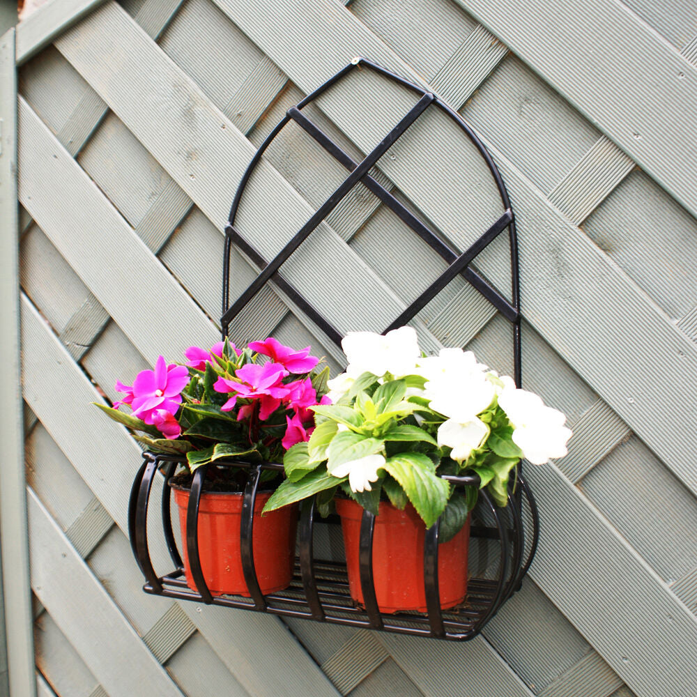 gothic hanging planter PoppyForge GOTHIC WALL PLANTER