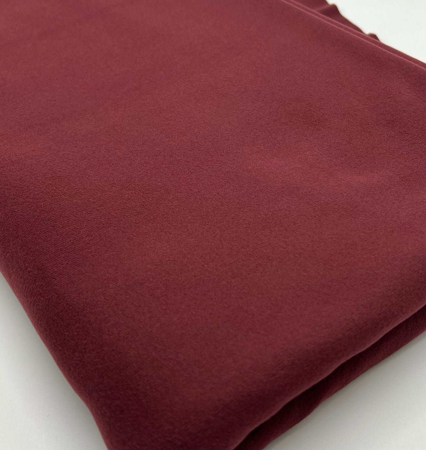 Plain Burgundy Ultra Super Soft 4 Way Stretch Fabric