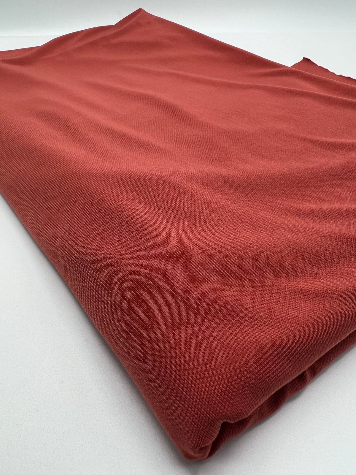 Plain Dark Coral ITY 4 Way Stretch Fabric
