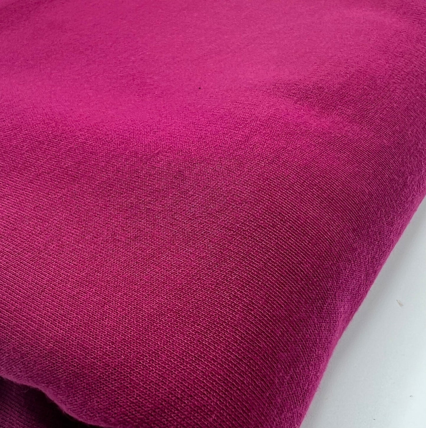Plain Magenta Ponte 2 Way Stretch Fabric