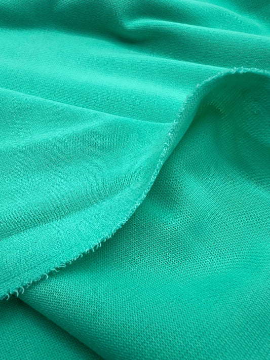 Plain Mint Green Ponte 2 Way Stretch Fabric