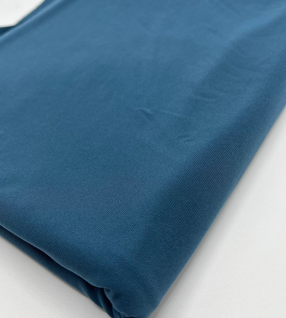 Plain Muted Teal ITY 4 Way Stretch Fabric