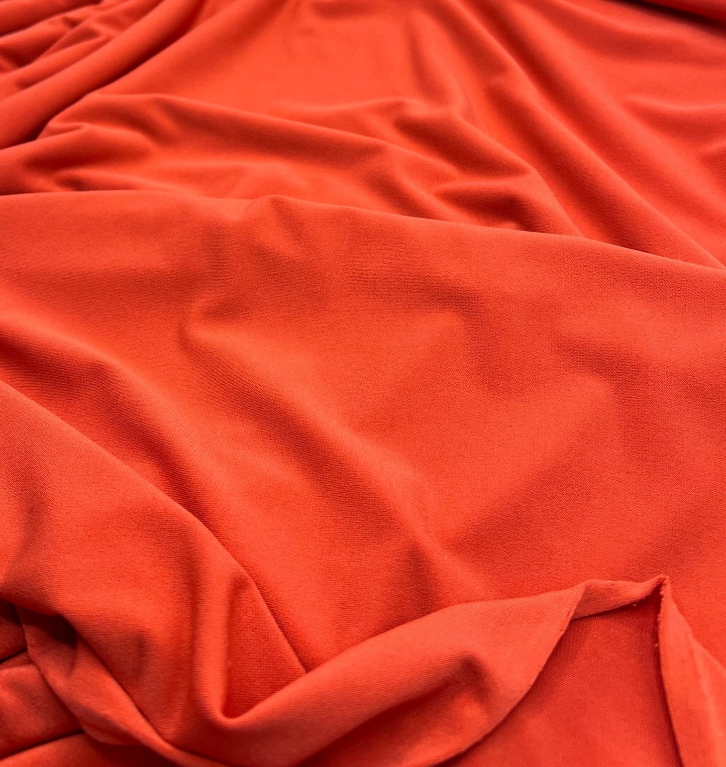 Plain Orange ITY 4 Way Stretch Fabric