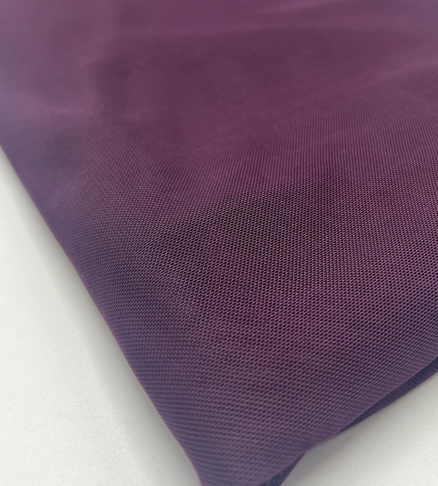 Plain Plum Mesh Fabric Stretch