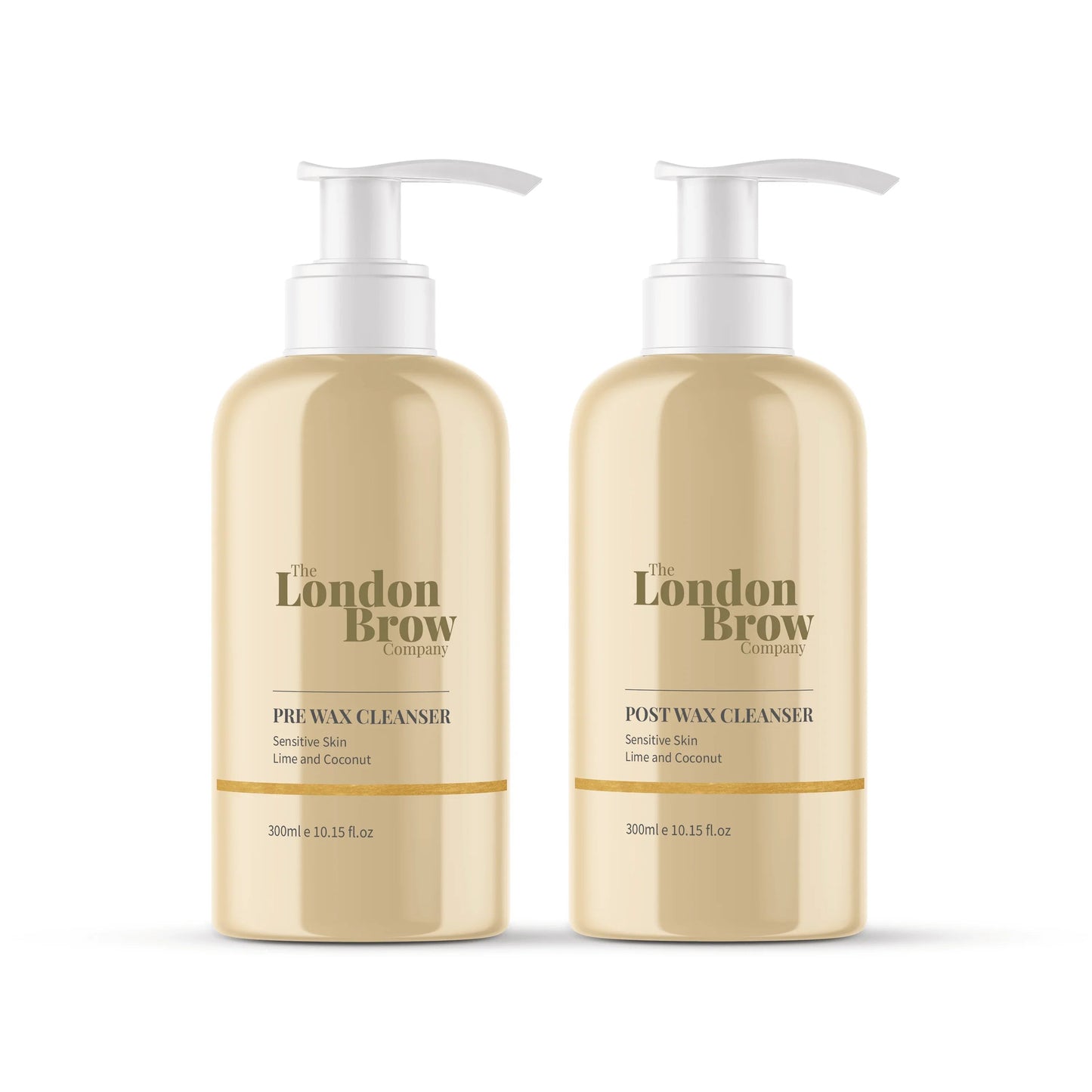 Pre-Wax Cleanser & Post-Wax Lotion Set - All Natural