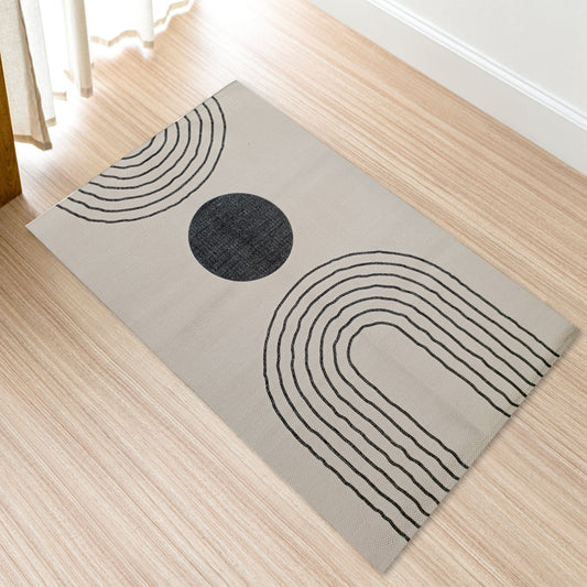 Printed Rug Tuscany Design Modern Non-Slip Soft Durable Floor Rug for Living Room Bedroom Office by OLIVIA ROCCO