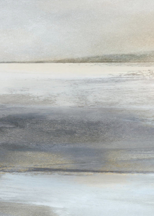 Land 1 Framed Printed Canvas