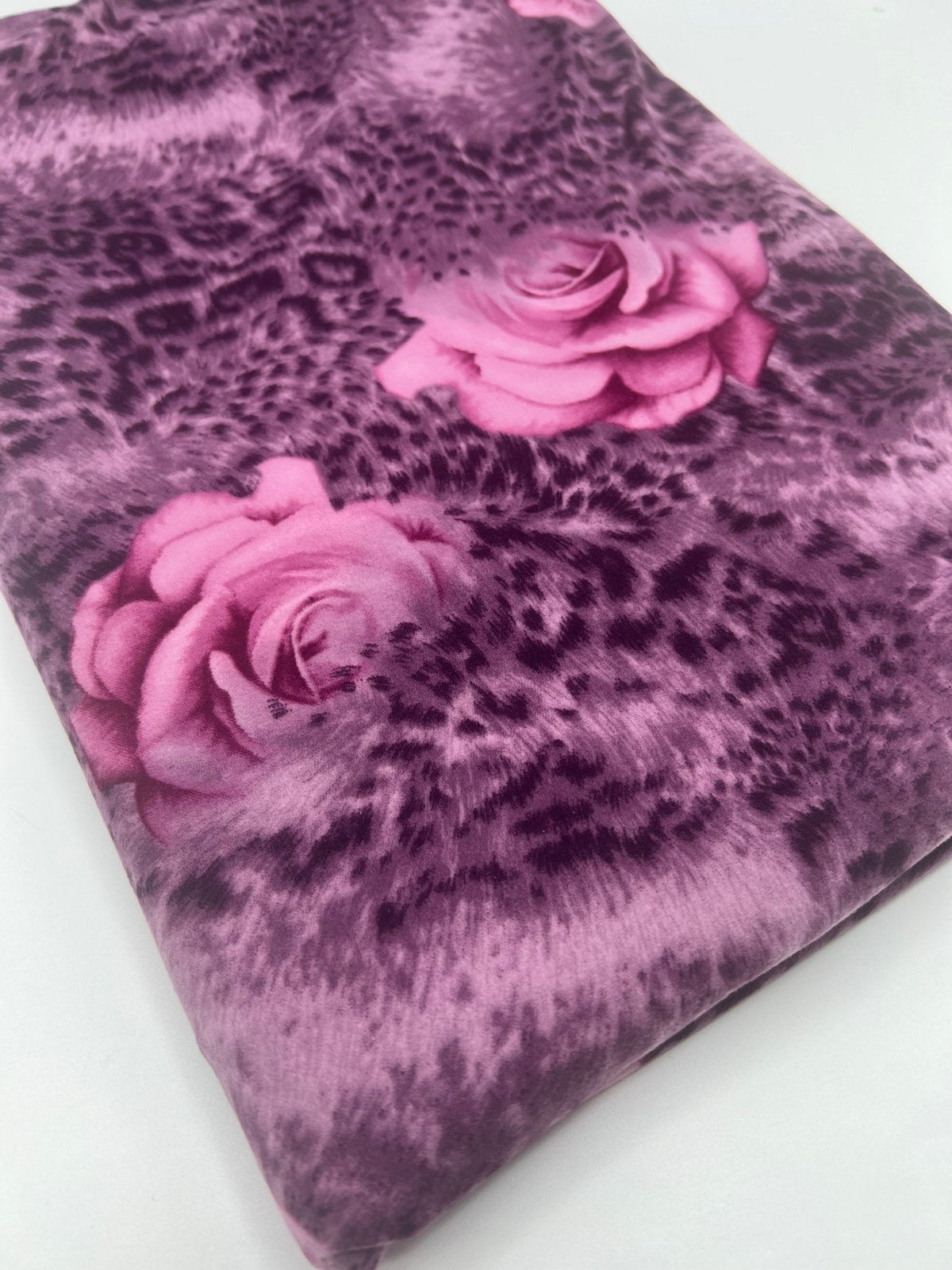 Purple Rose Super Soft Soft Touch 4 Way Stretch Fabric
