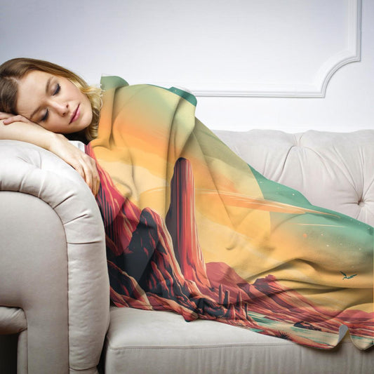 Galactic Flora Blanket