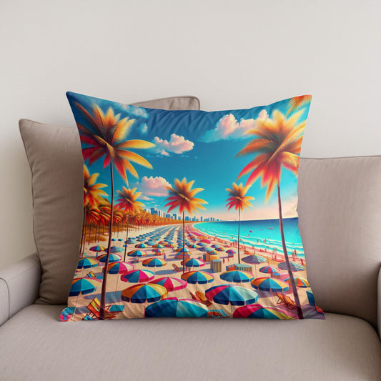 Sunny Miami Bliss Cotton Cushion