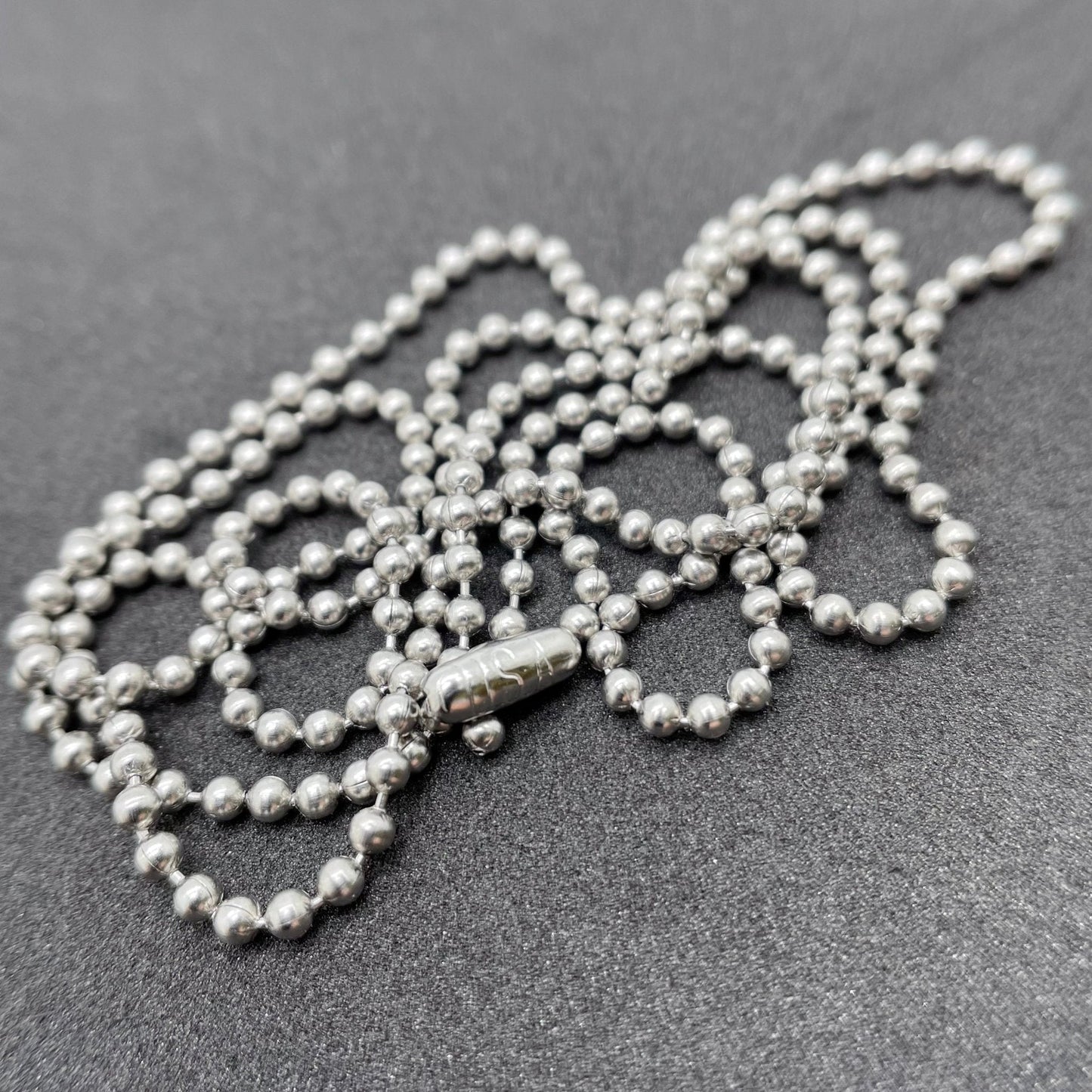 Replacement 30" Stainless Steel Chain - 304 Grade - U.S.A Ball Bead with connector (1 - 10 Pack)