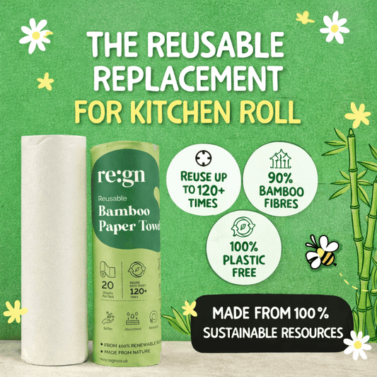 Reusable Bamboo Kitchen Towels